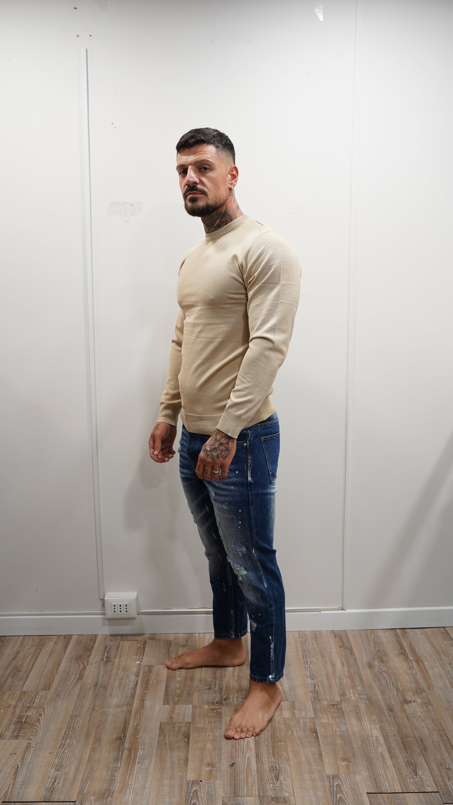 MAGLIONE GIRO COLLO